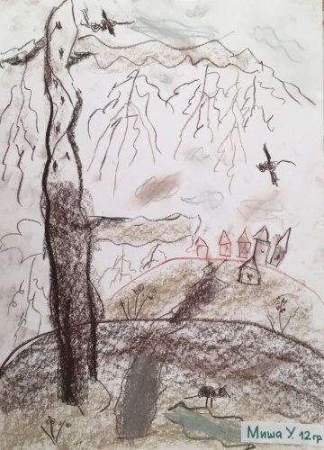 "Поздняя осень", Миша У., 12 гр. "Поздняя осень", Миша У., 12 гр.
